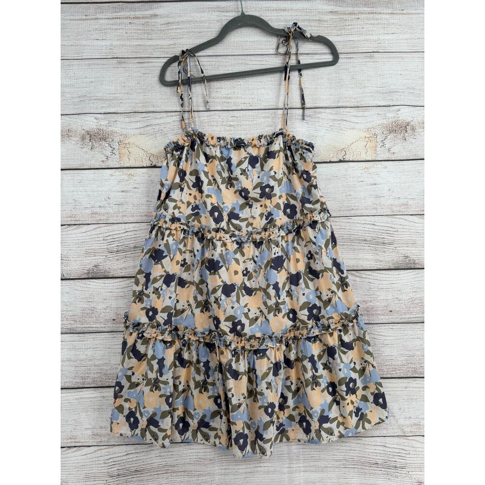 Rails Caralyn Mod Floral Sleeveless‎ Dress Womens Medium Floral Camo Lined